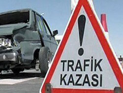 Trafik kazası 1 ölü 3 yaralı