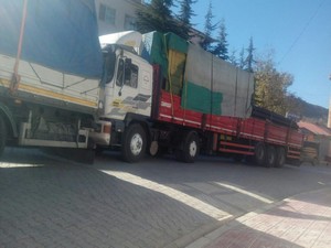 Sınıra konteyner sevkıyatı