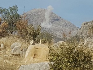 PKK Umurlu Tepe üst bölgesine saldırdı 5 yaralı!