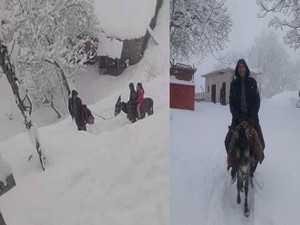 Hakkari’de 14 köy 36 mezra yolu ulaşıma kapandı