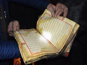 Yangında sadece ‘Kuran’ı Kerim’ yanmadı!