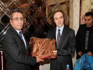 Vali yardımcısı ve kaymakamlara veda yemeği!