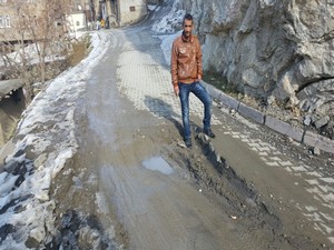 Dağgöl’de tepkilere neden olan çukur kapatıldı