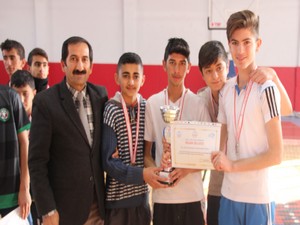 Hakkari'de voleybol müsabakaları devam ediyor!