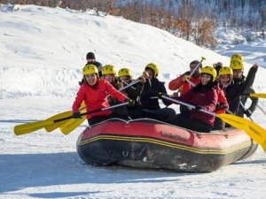 Karda rafting keyfi!