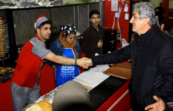 HDP’li Kaya ve Botan’dan esnaf ziyareti