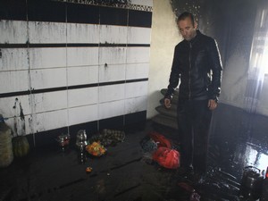 Hakkari Biçer'de korkutan yangın!