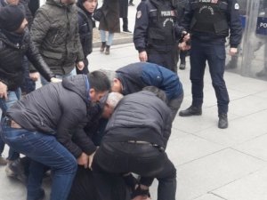 KESK üyesi gruba polis müdahale etti