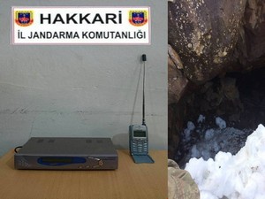 Kırsalda frekans sağlayıcı uydu cihazı ele geçirildi