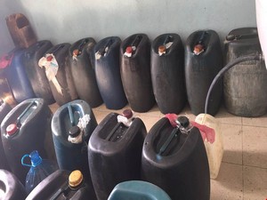 2 bin 600 litre kaçak yakıt ele geçirildi!