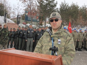 Şehit astsubay Altınalana memleketine uğurlandı