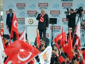 Başbakan Yıldırım" Sizden hep güç aldık"