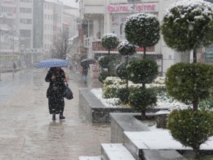 Nisan ayında kar sürprizi!