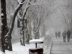 Lapa lapa kar yağdı!