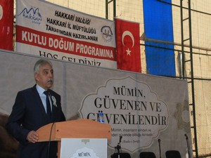 Hakkari'de kutlu doğum haftası coşkusu!