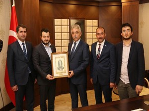 Önder  genel başkanı Ceylan'dan Vali'ye ziyaret!