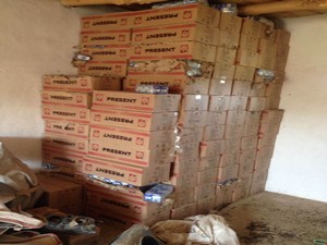 Şemdinli'dei 15 bin adet kaçak ampul ele geçirildi!