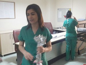 Sağlık-Sen sağlık çalışanlarına karanfil dağıttı!
