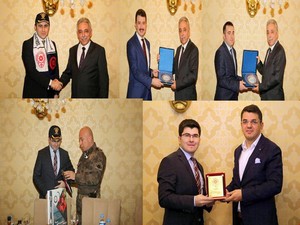 Savcı ve hakimlere veda yemeği!