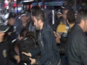 KHK protestosuna polis müdahalesi: 5 gözaltı