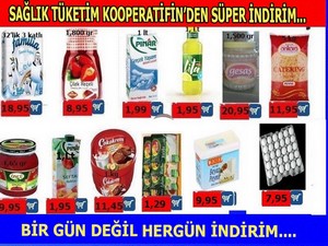 Sağlık tüketim’den süper indirim”