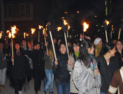 Tecavüz kültürüne hayır yürüyüşü