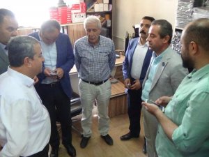 Hakkari il kalsın komisyonundan esnaf ziyareti!
