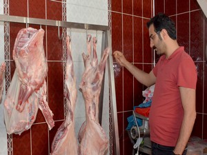 Hakkari Belediyesi kasapları denetledi!