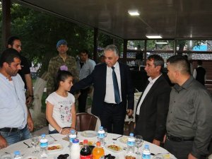 Vali Toprak şehit ve gazi aileleri ile iftarda buluştu!