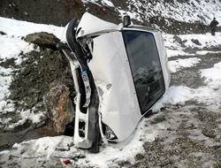 Trafik kazası 1 yaralı