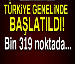 81 ilde "Huzur Arife Operasyonu"