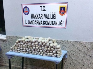 Yeniköprü'de 52 kilo 700 gram eroin ele geçirildi