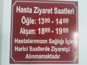 Hakkari’de hastane ziyaret saatlerine uyulmuyor!