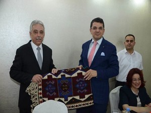 Cumhuriyet başsavcısı Şahin'e veda yemeği!