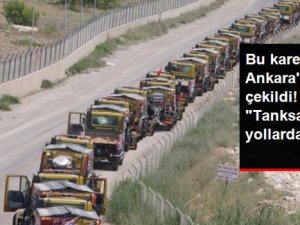 400 tanksavar araç konvoyu ile şehir turu atıldı!