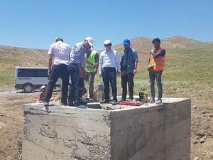 Başkan Epcim 3500 rakımdaki çalışmaları denetledi!