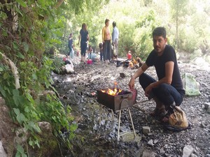Hakkari’de kavurucu sıcaklar vatandaşları bunalttı!