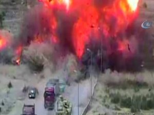 Bombalı araç patladı: 7 ölü!