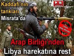 Libya ateş altında