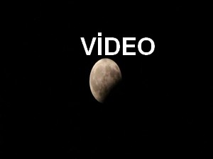 'Parçalı ay tutulması' gerçekleşti