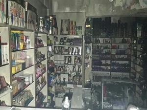 Parfüm dükkanında büyük Patlama!