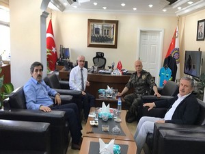 Başdanışmanı İnanç Hakkari’yi ziyaret etti!