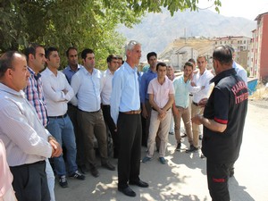 ASP il müdürlüğünde yangın tatbikatı yapıldı!