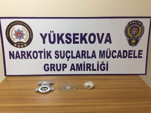 Yüksekova'da uyuşturucu operasyonu!