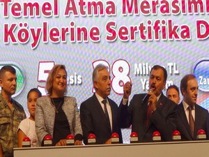 Hakkari'de 96 milyonluk 5 tesisin temeli atıldı!