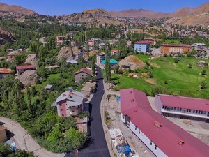 Hisaş ile otogar arasındaki bağlantı yol asfaltlandı!