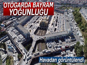 15 Temmuz Demokrasi Otogarı havadan görüntülendi