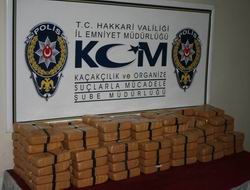 90 kilo eroin ele geçirildi