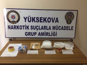 Yüksekova'da uyuşturucu operasyonu!