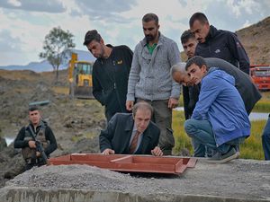 Başkan Epcim 3 Bin Rakımda içme suyu çalışmalarını inceledi